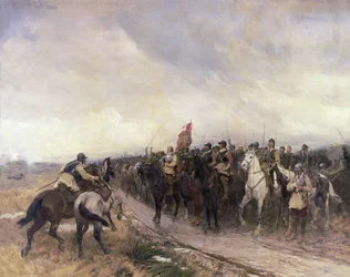 Cromwell bei Dunbar, 1650